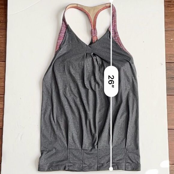 Lululemon Practice Freely Tank Deep Coal Wee Are From Space Black March Multi 4 - Picture 4 of 8